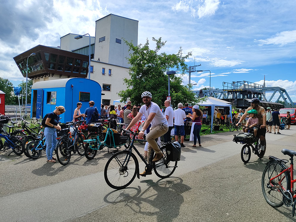You are currently viewing 12. Juli 2024: Eröffnung der Radstation an der Feudenheimer Schleuse