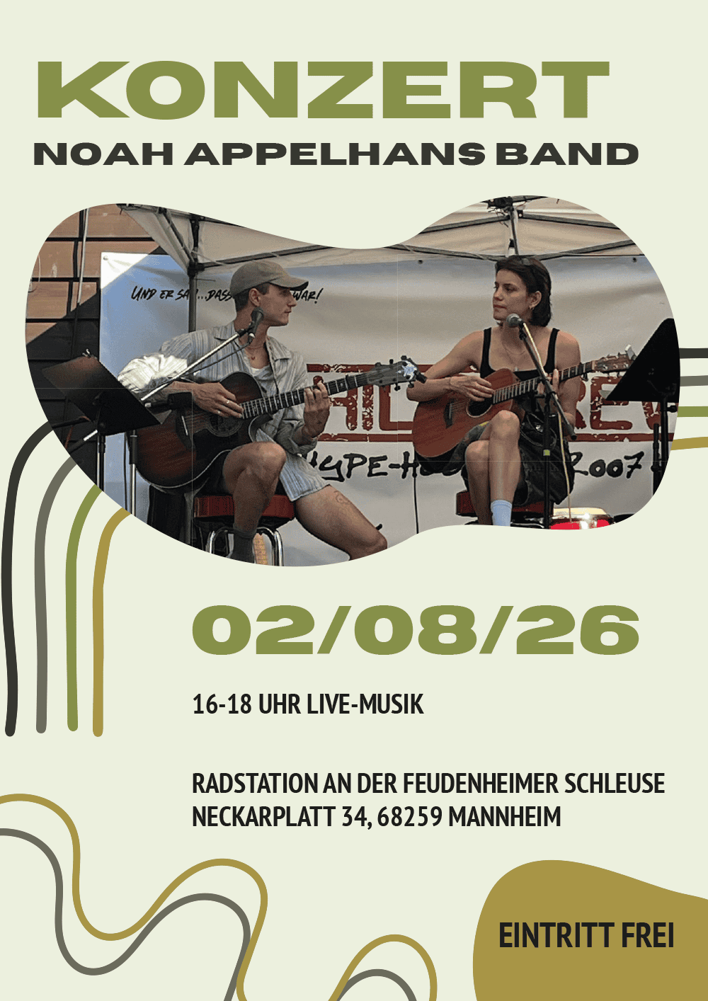 You are currently viewing 02. September 2026, ab 16 Uhr, Noah Appelhans Band – Konzert